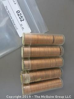 (5) Rolls of 1969-S Cents