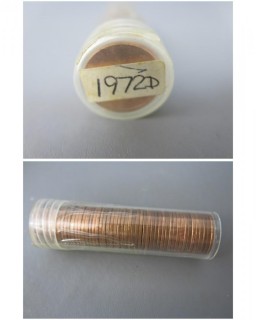 Roll of 1973-D Cents