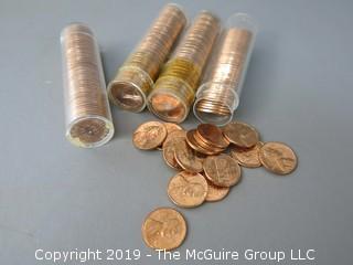 (4) Rolls of 1964 Cents