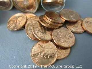 (4) Rolls of 1964 Cents