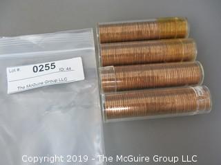 (4) Rolls of 1964 Cents