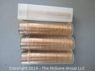 (4) Rolls of 1974-D Cents