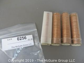 (4) Rolls of 1974-D Cents