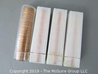 (4) Rolls of 1973-D Cents