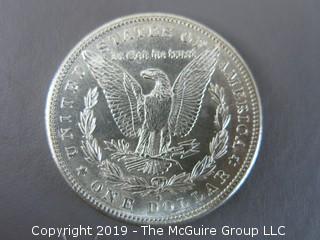 (1) 1879. (1) 1880, and (1) 1881 Silver Dollar Set; including COA by American Historic Society 