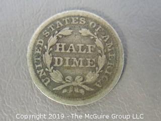 1857 Half Dime