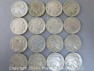 (28) 1928 Buffalo Nickels 