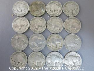 (28) 1928 Buffalo Nickels 