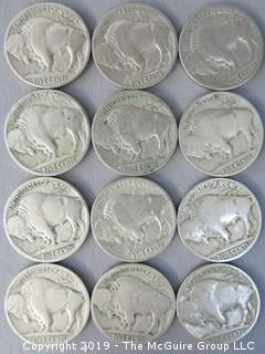 (28) 1928 Buffalo Nickels 