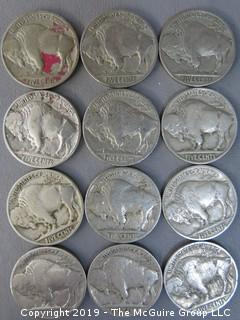 (26) Misc Buffalo Nickels 