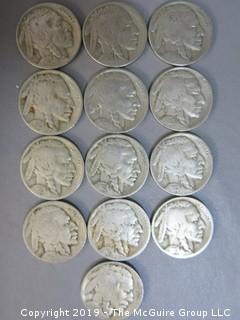 (25) 1929-D Buffalo Nickels 