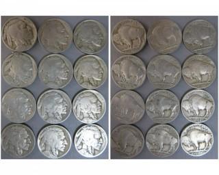 (25) 1929-D Buffalo Nickels 