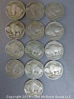 (25) 1929-D Buffalo Nickels 