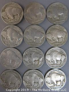 (25) 1929-D Buffalo Nickels 