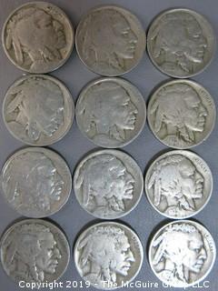 (25) 1929-D Buffalo Nickels 