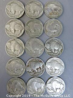 (26) 1930 Buffalo Nickels 