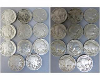 (26) 1930 Buffalo Nickels 