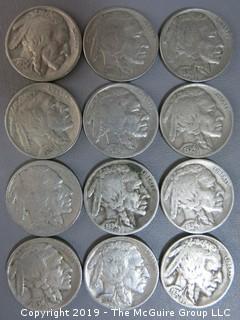 (38) 1934 Buffalo Nickels 