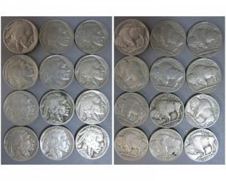 (38) 1934 Buffalo Nickels 