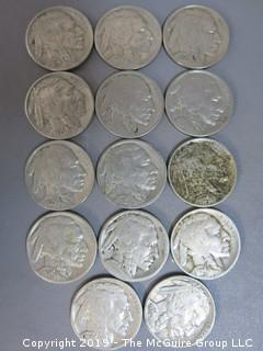 (38) 1934 Buffalo Nickels 