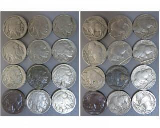 (38) 1934 Buffalo Nickels 