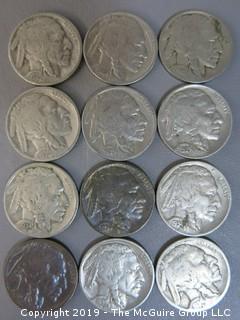 (38) 1934 Buffalo Nickels 