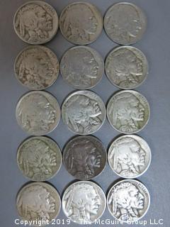 (28) 1935-D Buffalo Nickels 