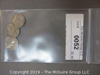 (3) 1936 Buffalo Nickels (Description Altered 5.5 @ 11:48am)