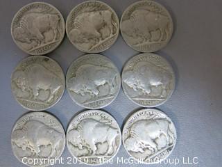 (18) 1936-D Buffalo Nickels