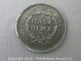 1857 Half Dime