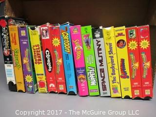 Collection of VHS movies