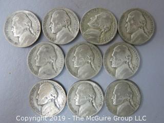 (2) 1944-P, and (4) 1945-P Nickels