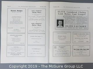 Collection of Ephemera including 1930 "The Roosevelt Register"