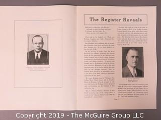 Collection of Ephemera including 1930 "The Roosevelt Register"