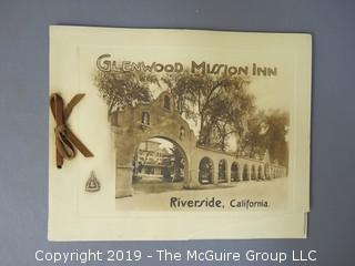 "Glenwood Mission Inn" Pamphlet ; Riverside, California