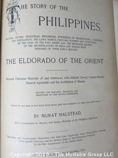 Book: "The Story of the Philippines: The Eldorado of the Orient"; by Murat Halstead