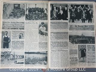 The Washington Star's First Hundred Years Commemorative Newspaper Anthology presented to guests of the 1952 Centennial Dinner by the Board of Directors