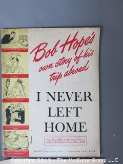 Collection of Bob Hope Ephemera