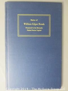 Book: "Statue of William Edgar Borah; Presented in the Rotunda of the U.S. Capitol"; State of Idaho; 1948