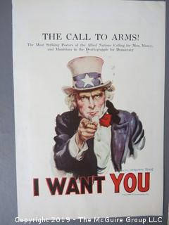 Collection of Ephemera; including Uncle Sam