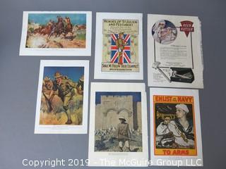 Collection of Ephemera; including Uncle Sam