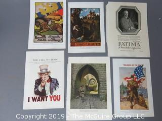 Collection of Ephemera; including Uncle Sam