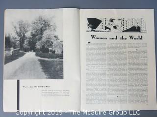 Magazine: 1934 "Independent Woman" (note the NRA Logo)