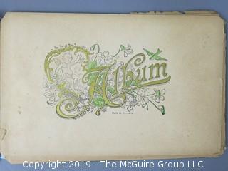 1903 "Album"; made in Germany; with poems, quotations and thoughts from friends