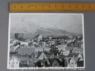 Collection of Official Press Photos From Around the World, most with teletype descriptions on reverse; circa 1940's -1970's 