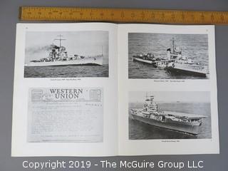 Magazine: "Men O' War";  U.S. Navy Photographs; promotional booklet published by The Newport News Shipbuilding and Dry Dock Company