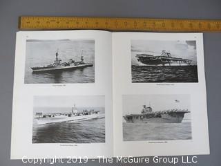 Magazine: "Men O' War";  U.S. Navy Photographs; promotional booklet published by The Newport News Shipbuilding and Dry Dock Company