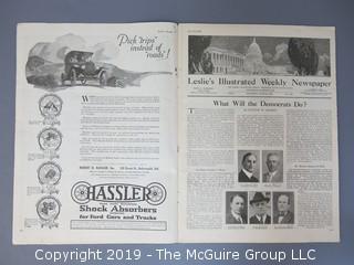 Magazine: "Leslie's Illustrated Newspaper"; June 26, 1920