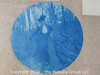 Family Photo Album of Mostly Cyanotypes