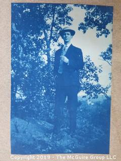 Family Photo Album of Mostly Cyanotypes